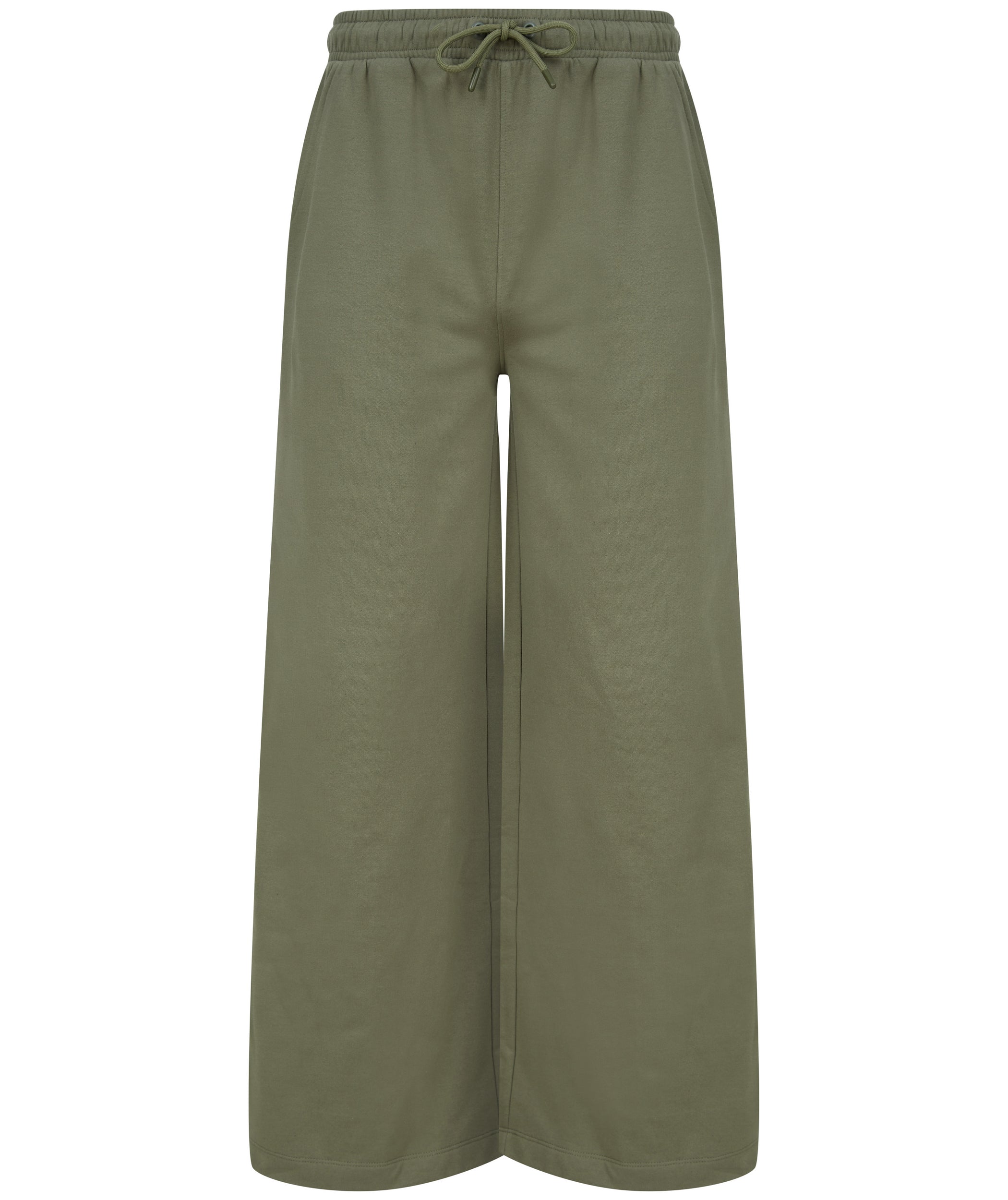 Pantalón de jogging de pernera ancha para mujer de algodón regenerado | SK431
