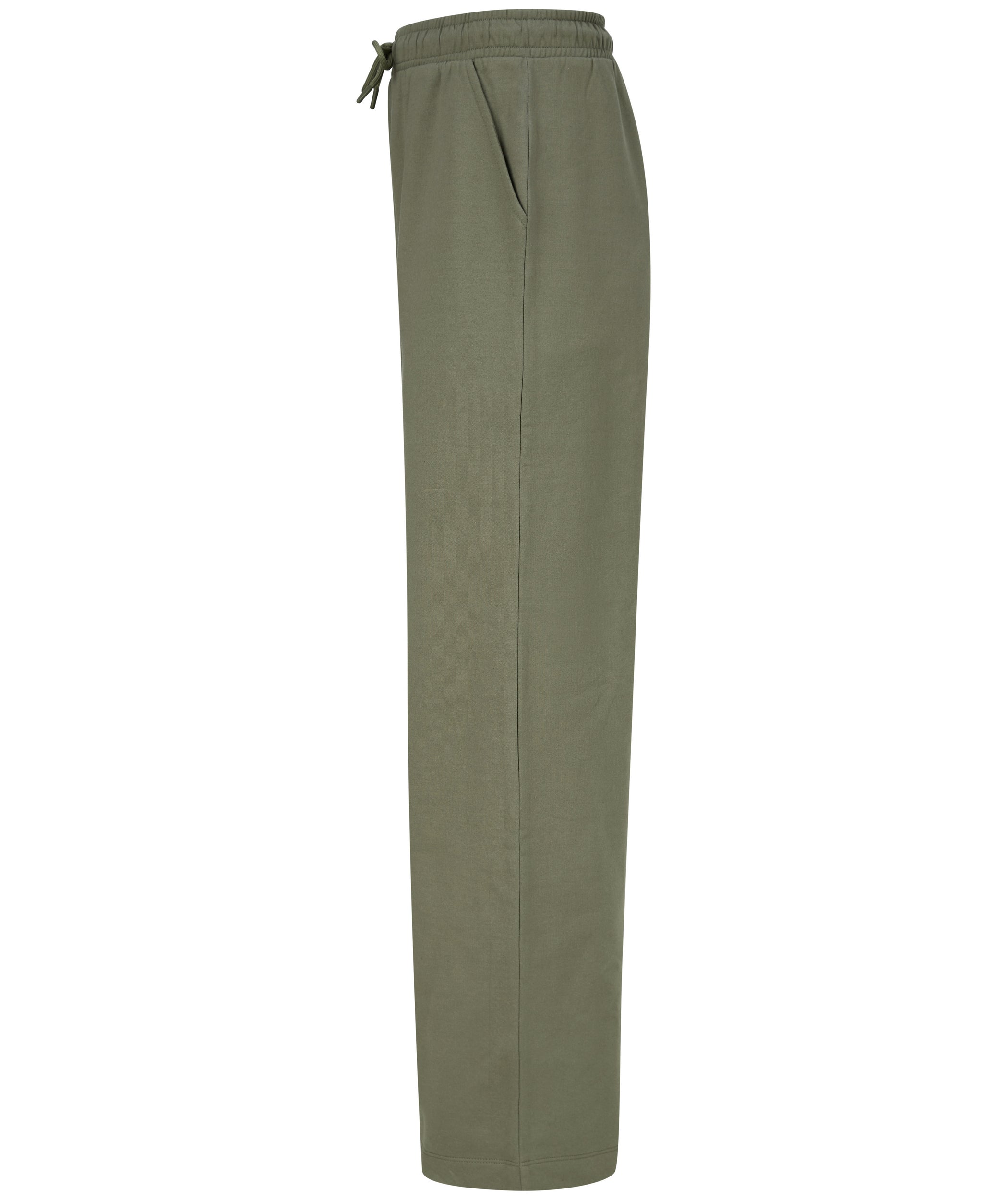 Pantalón de jogging de pernera ancha para mujer de algodón regenerado | SK431