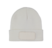 Recycelte Mütze mit Patch und Thinsulate-Futter - KP891