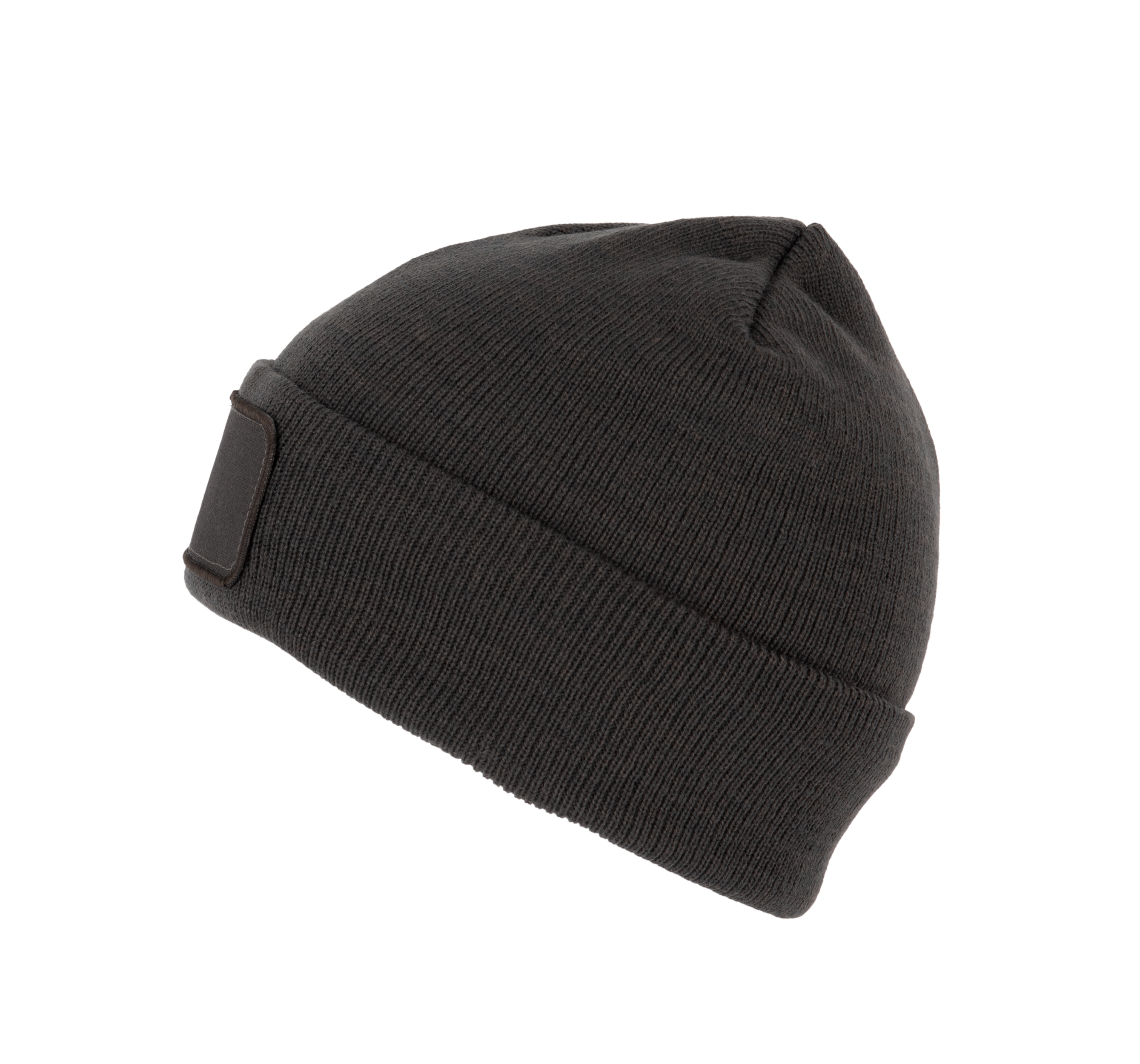 Recycelte Mütze mit Patch und Thinsulate-Futter - KP891