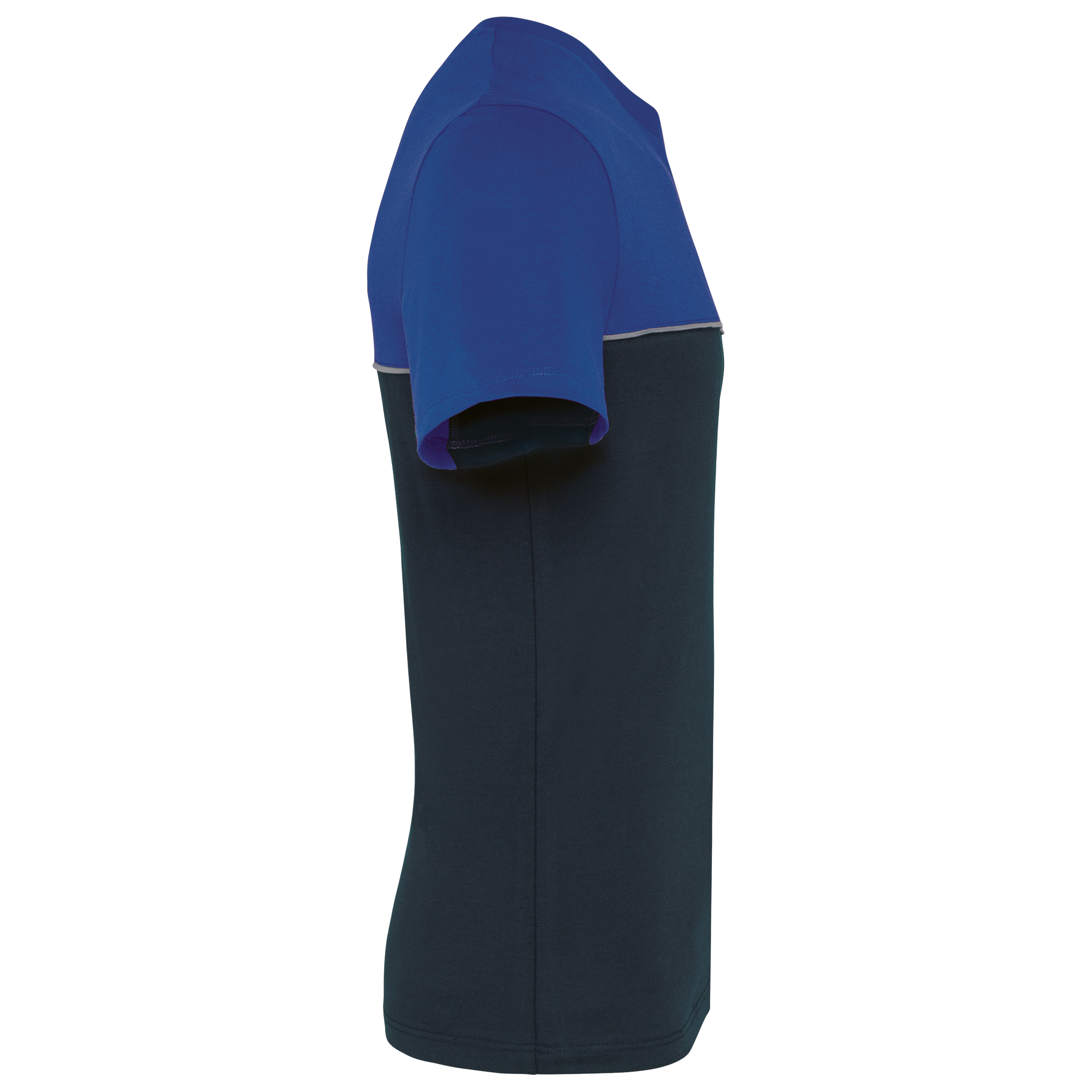 Recyceltes Zweifarbiges Kurzarm-T-Shirt - 190 g/m² - WK304