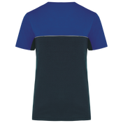 Recyceltes Zweifarbiges Kurzarm-T-Shirt - 190 g/m² - WK304
