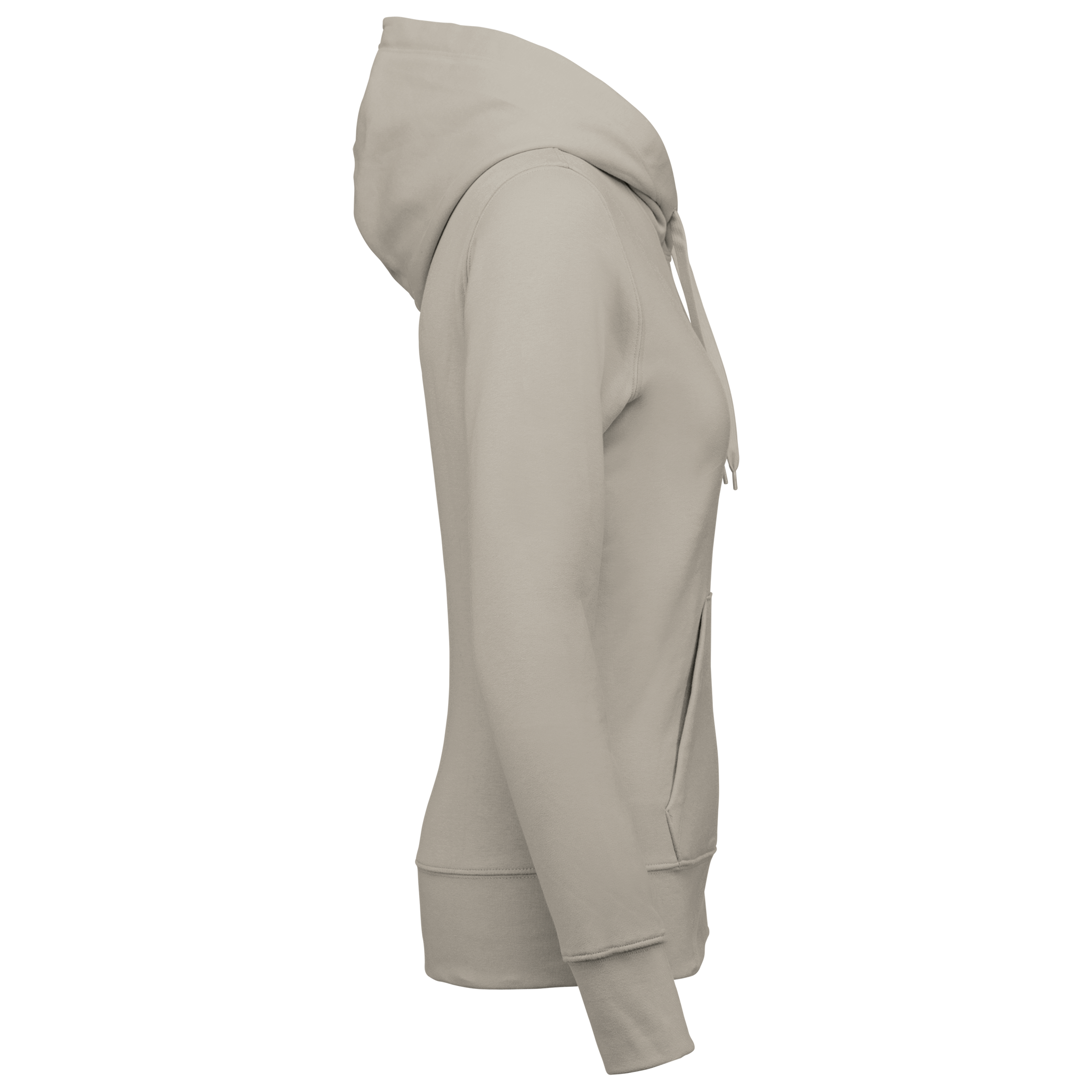 Dames Eco-vriendelijke Hoodie met Rits - 280 g/m² - K4031