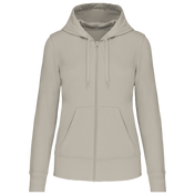 Dames Eco-vriendelijke Hoodie met Rits - 280 g/m² - K4031