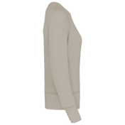 Dames Organisch Katoenen Crew Neck Raglanmouw Sweatshirt - K481