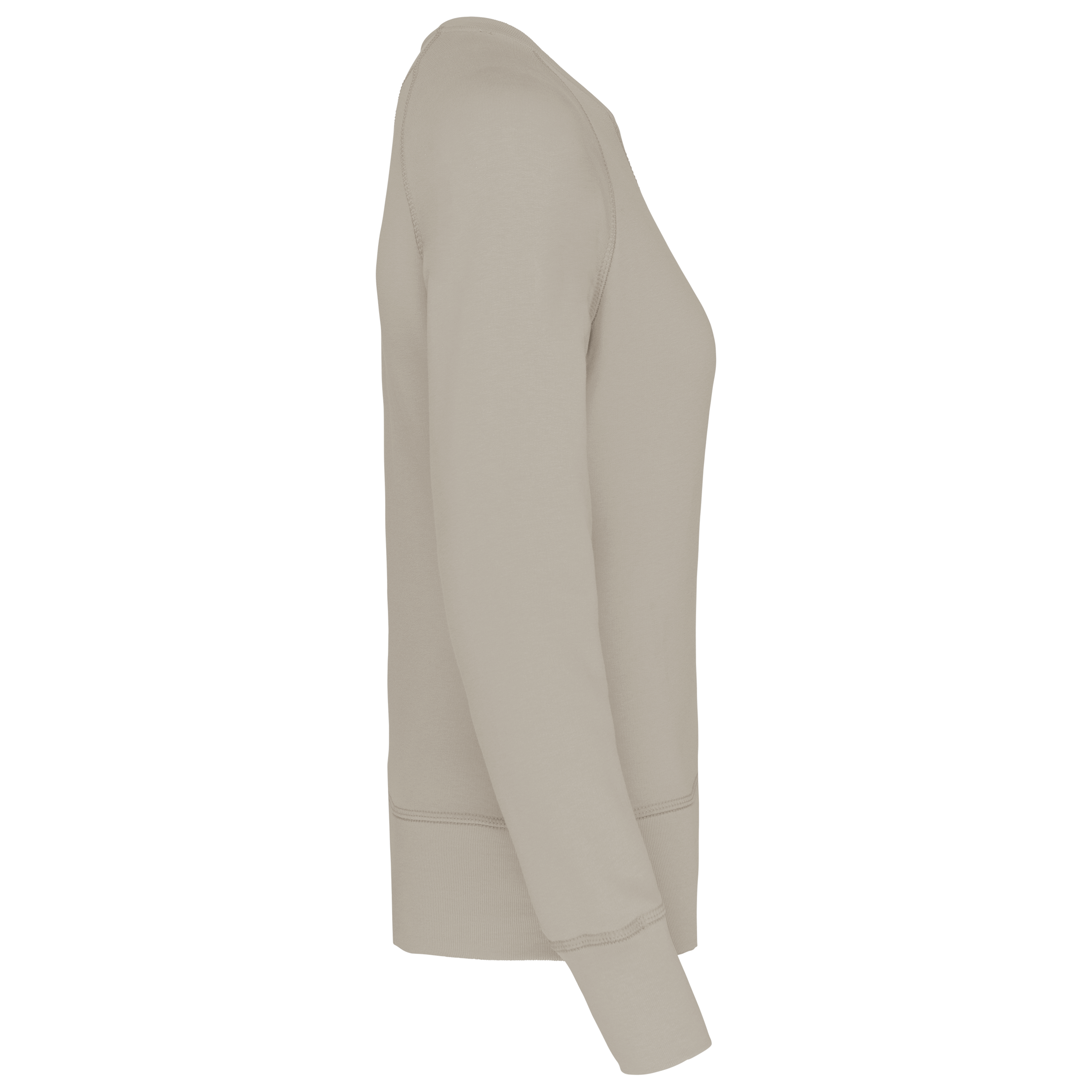 Dames Organisch Katoenen Crew Neck Raglanmouw Sweatshirt - K481