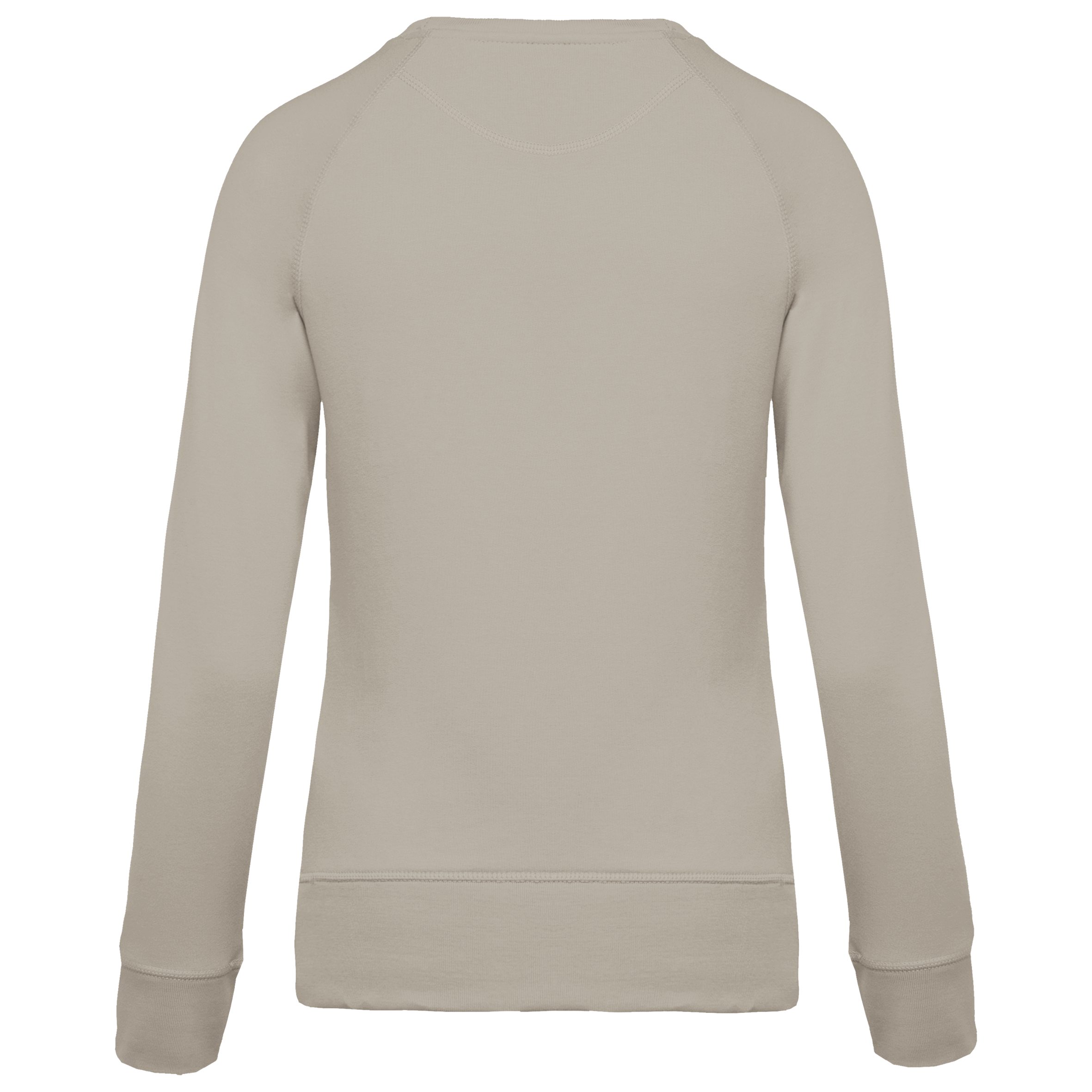 Dames Organisch Katoenen Crew Neck Raglanmouw Sweatshirt - K481