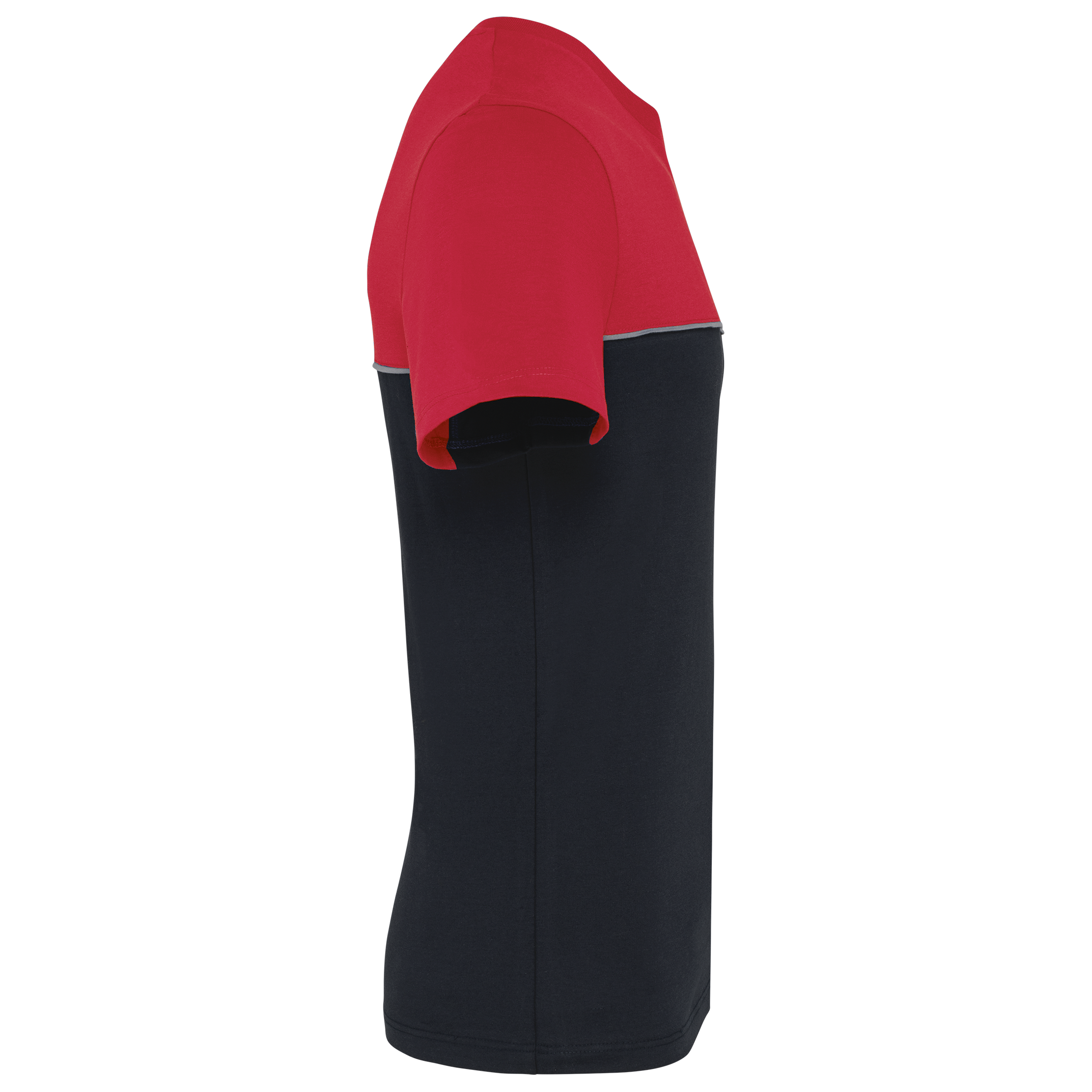 Recyceltes Zweifarbiges Kurzarm-T-Shirt - 190 g/m² - WK304