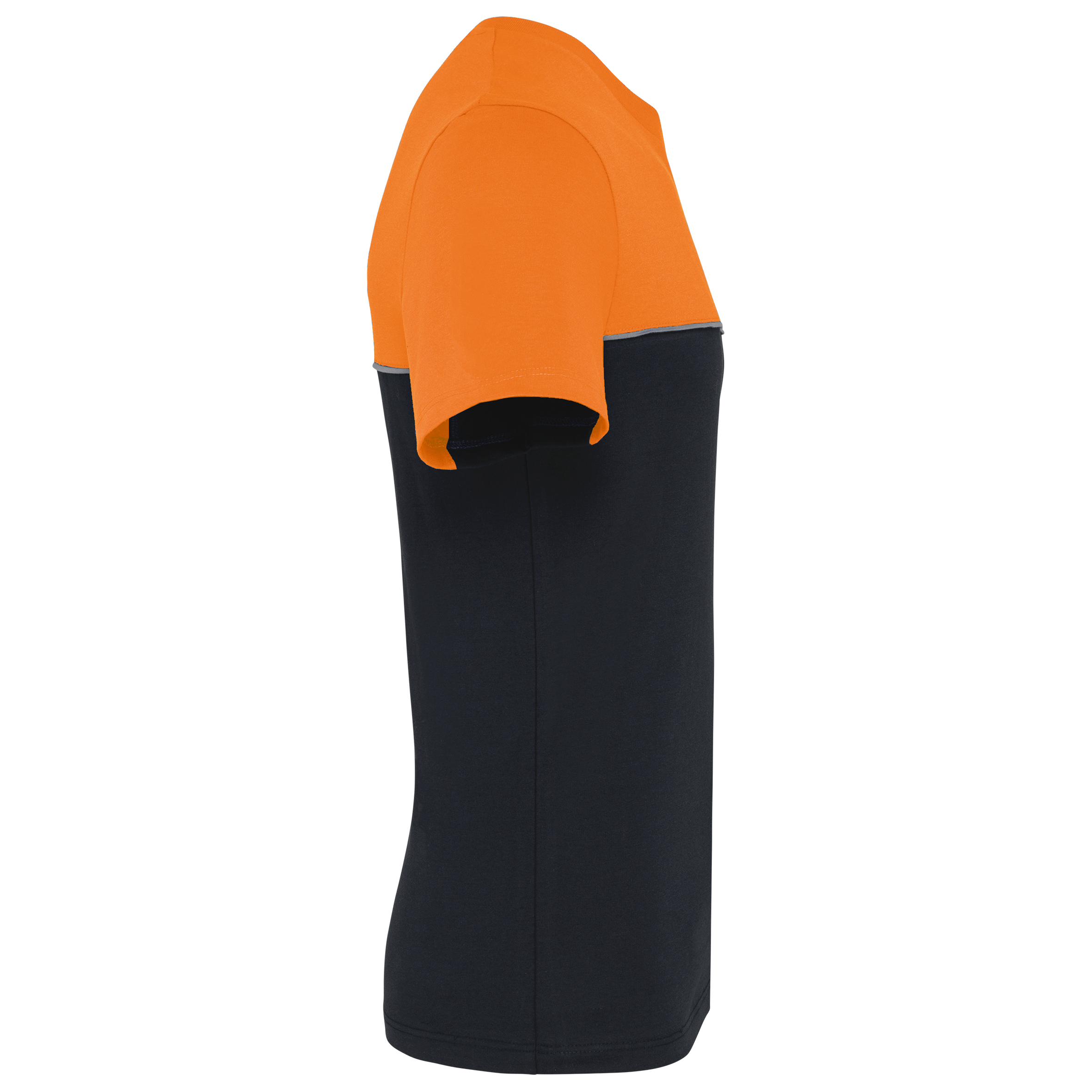 Recyceltes Zweifarbiges Kurzarm-T-Shirt - 190 g/m² - WK304