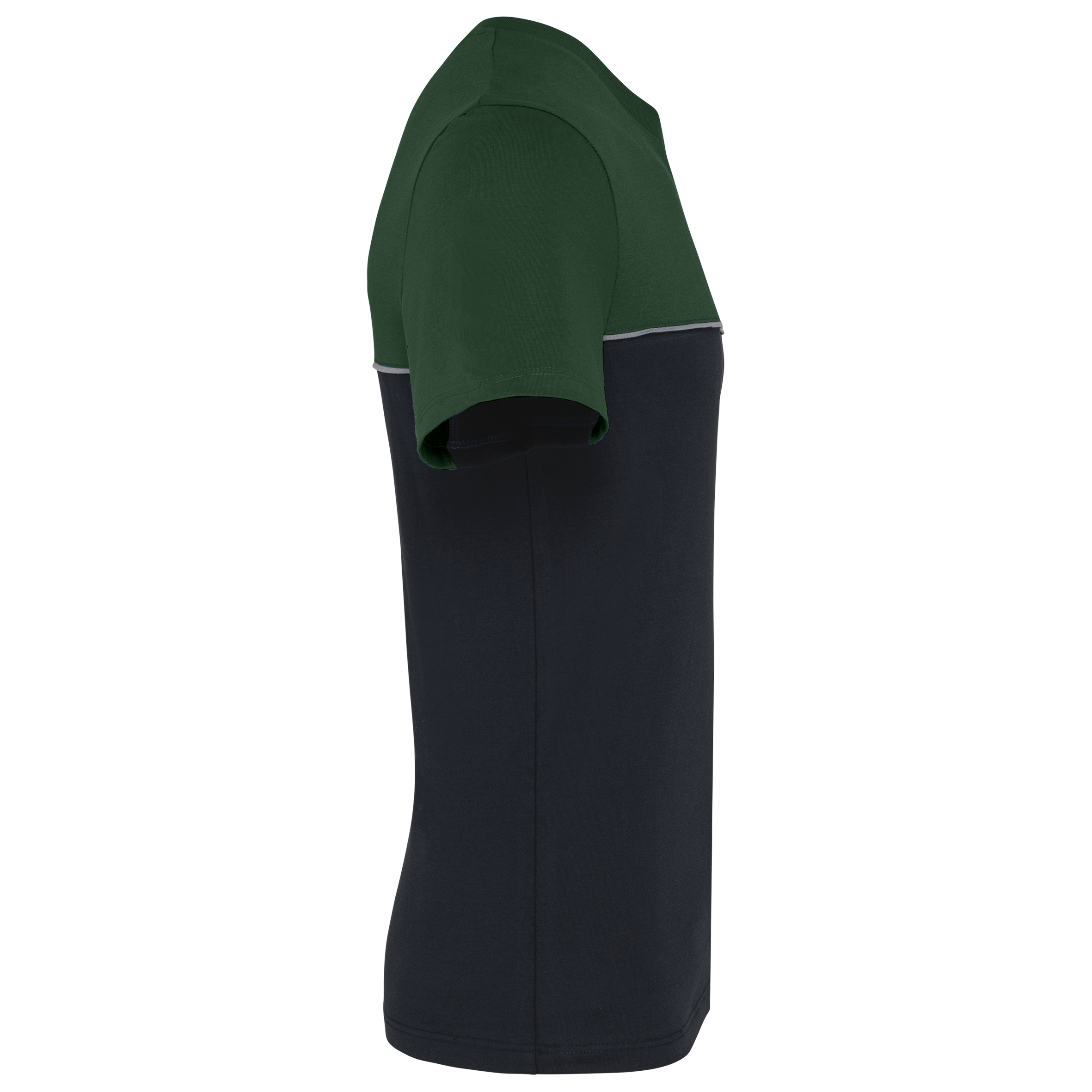 Recyceltes Zweifarbiges Kurzarm-T-Shirt - 190 g/m² - WK304