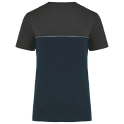 Recyceltes Zweifarbiges Kurzarm-T-Shirt - 190 g/m² - WK304