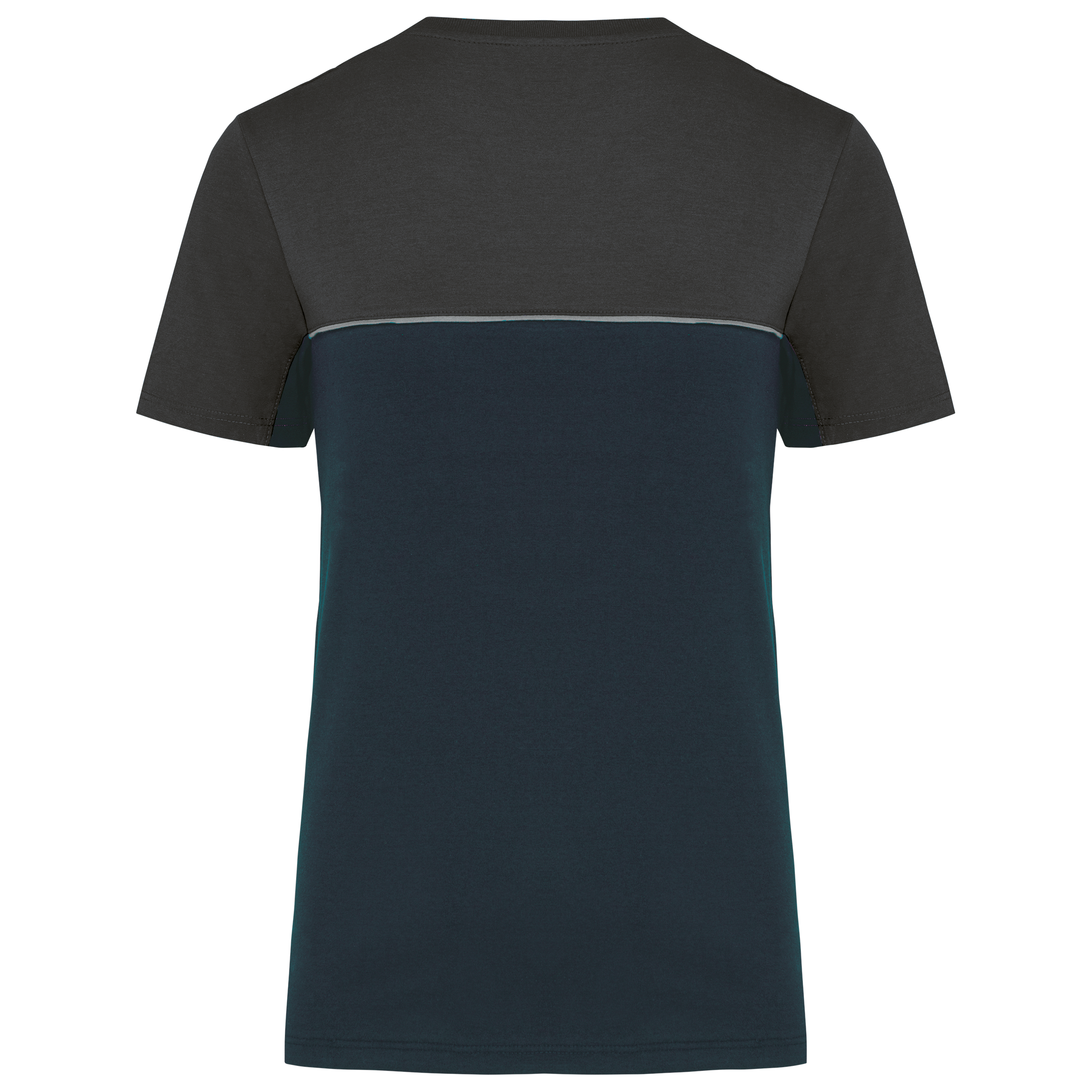 Recyceltes Zweifarbiges Kurzarm-T-Shirt - 190 g/m² - WK304