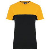 Recyceltes Zweifarbiges Kurzarm-T-Shirt - 190 g/m² - WK304