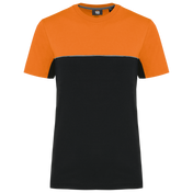 Recyceltes Zweifarbiges Kurzarm-T-Shirt - 190 g/m² - WK304