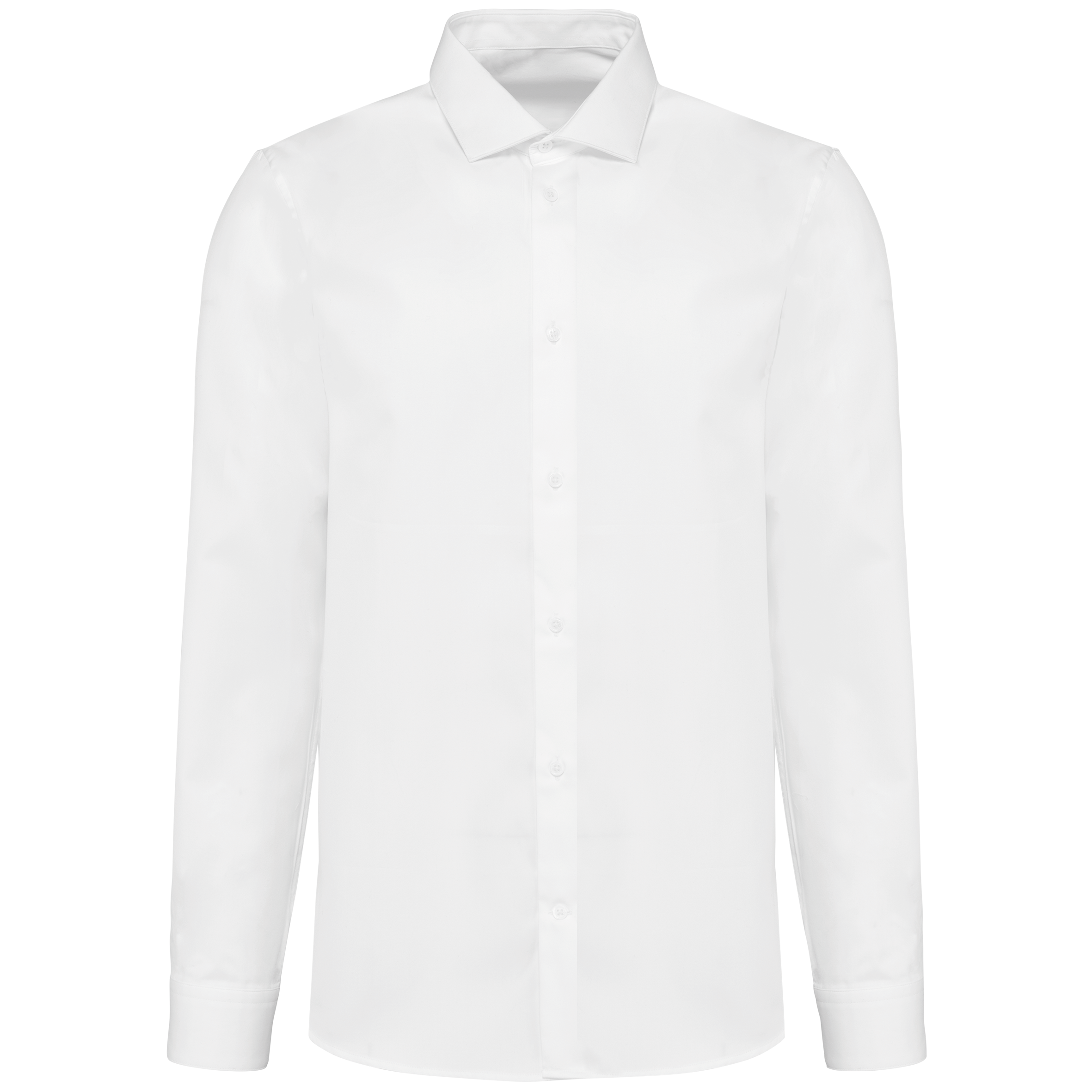 Kariban Premium PK500 - Camisa de popelín de manga larga para hombre