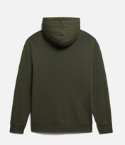 Felpa con cappuccio in cotone biologico e tasche con zip | NP0A4F9F