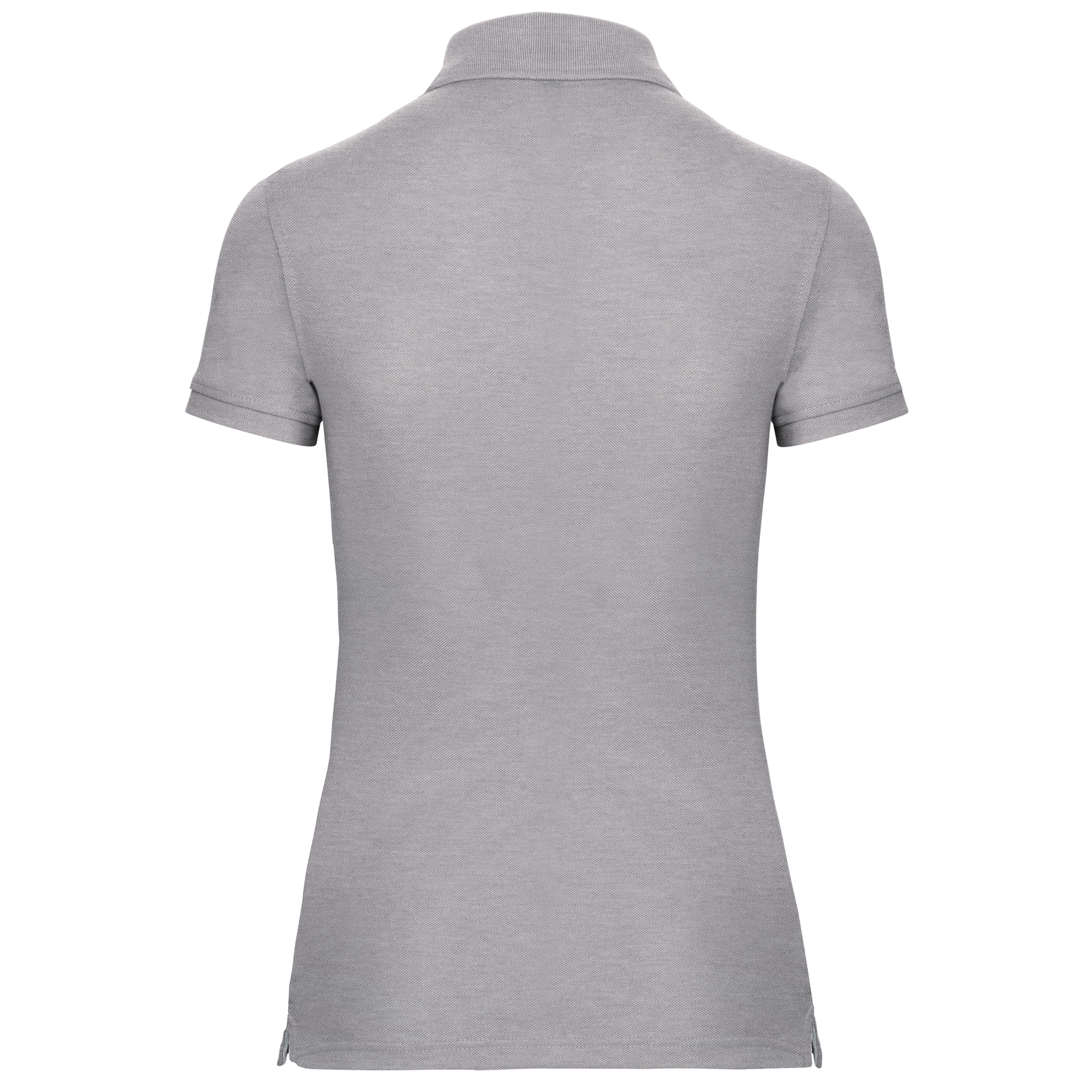 Women's Short-Sleeved Piqué Polo Shirt in Recycled Polyester and Cotton | WK275