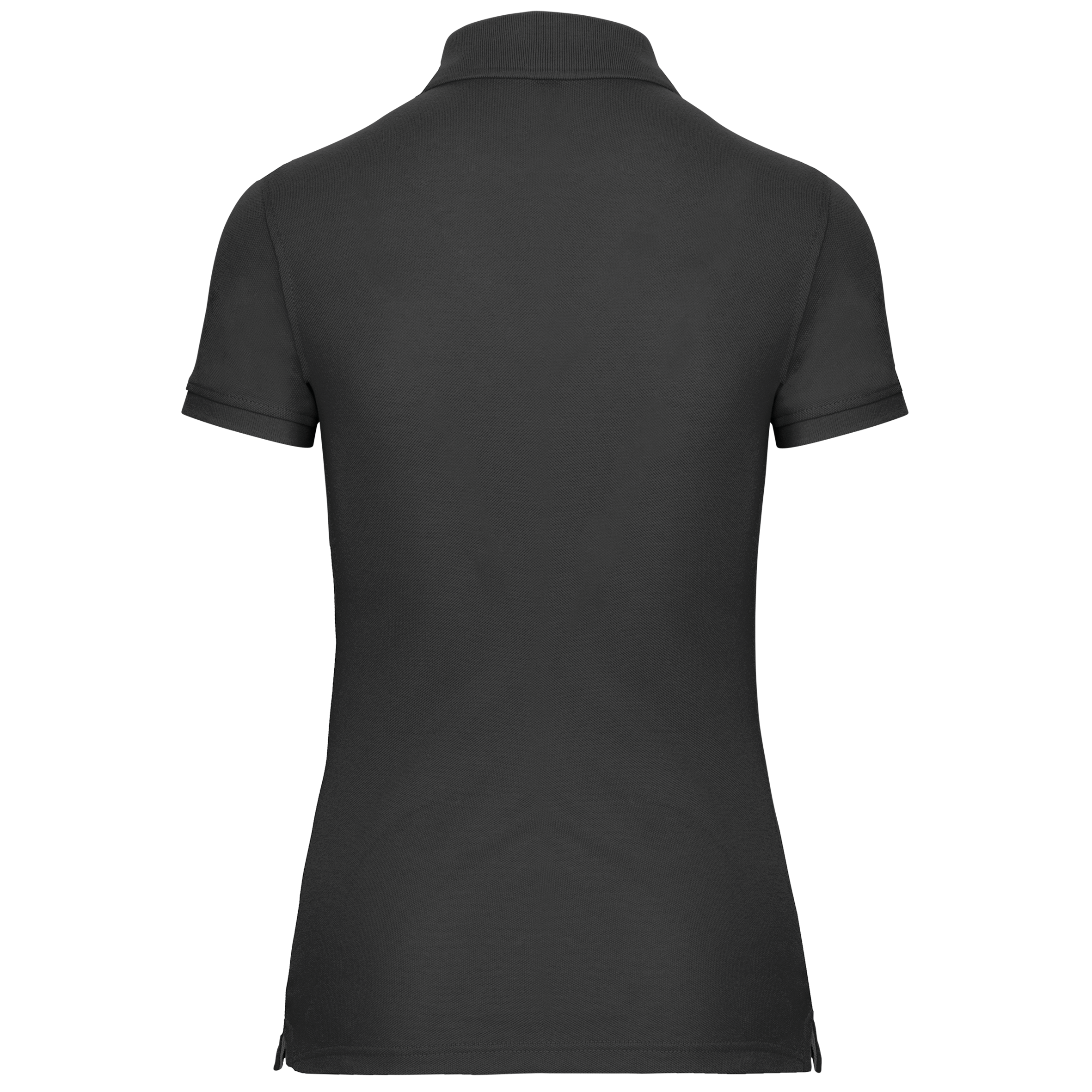 Women's Short-Sleeved Piqué Polo Shirt in Recycled Polyester and Cotton | WK275