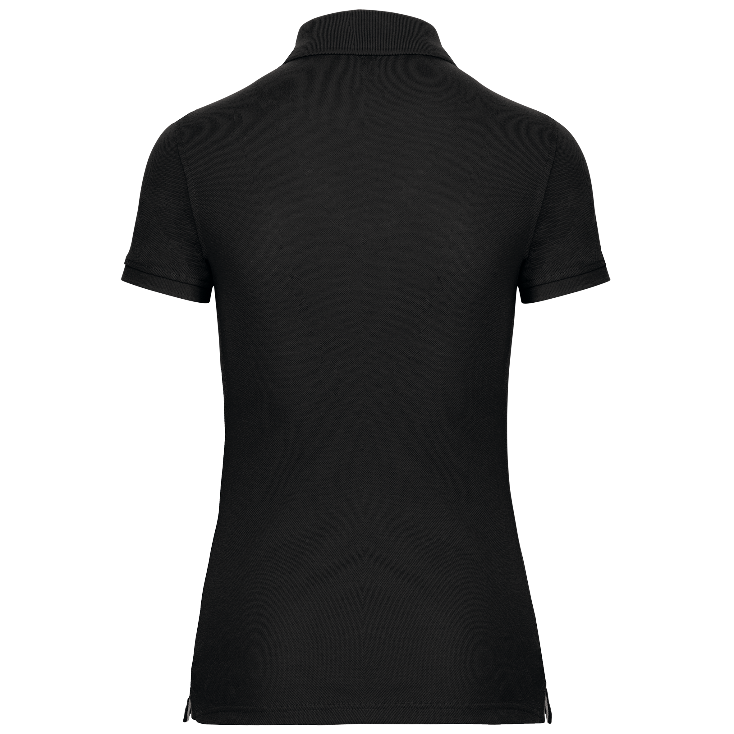 Women's Short-Sleeved Piqué Polo Shirt in Recycled Polyester and Cotton | WK275