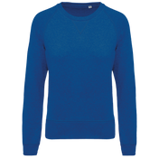 Dames Organisch Katoenen Crew Neck Raglanmouw Sweatshirt - K481
