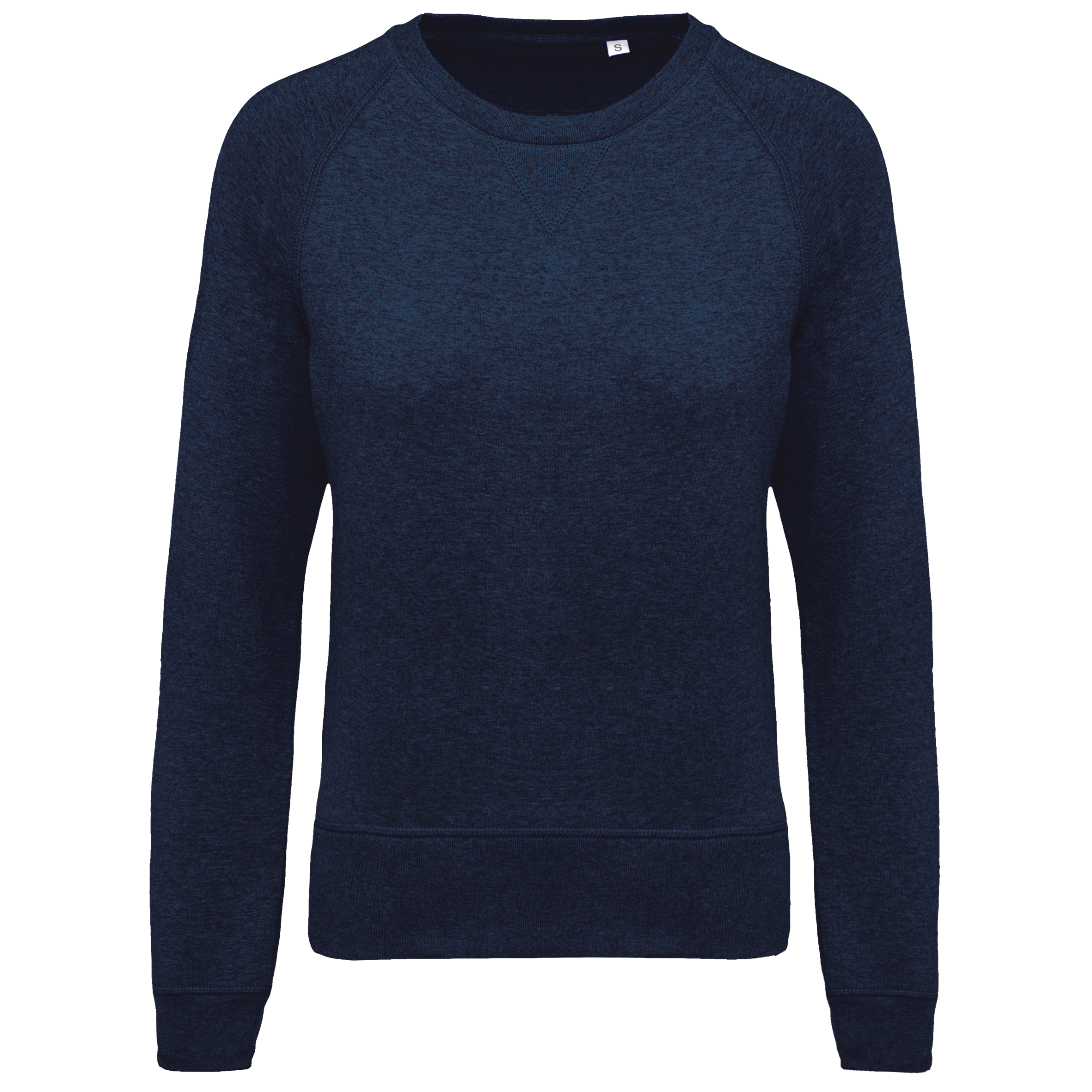 Dames Organisch Katoenen Crew Neck Raglanmouw Sweatshirt - K481