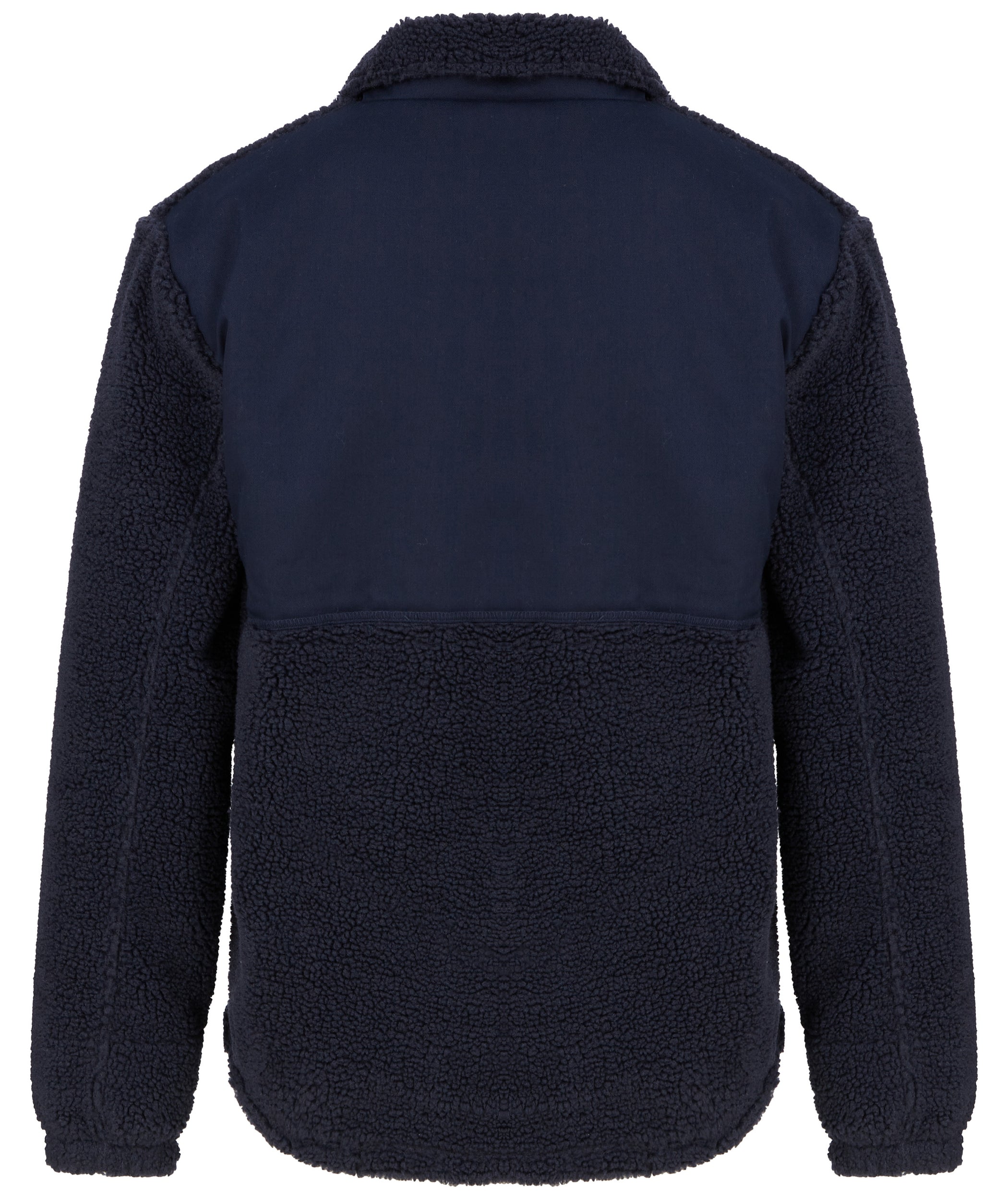 Sherpa Fleece Jacket with Funnel Neck in Recycled Polyester | FR854