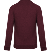 Heren Sweatshirt van Biologisch Katoen met Ronde Hals en Raglanmouwen - K480