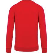 Heren Sweatshirt van Biologisch Katoen met Ronde Hals en Raglanmouwen - K480