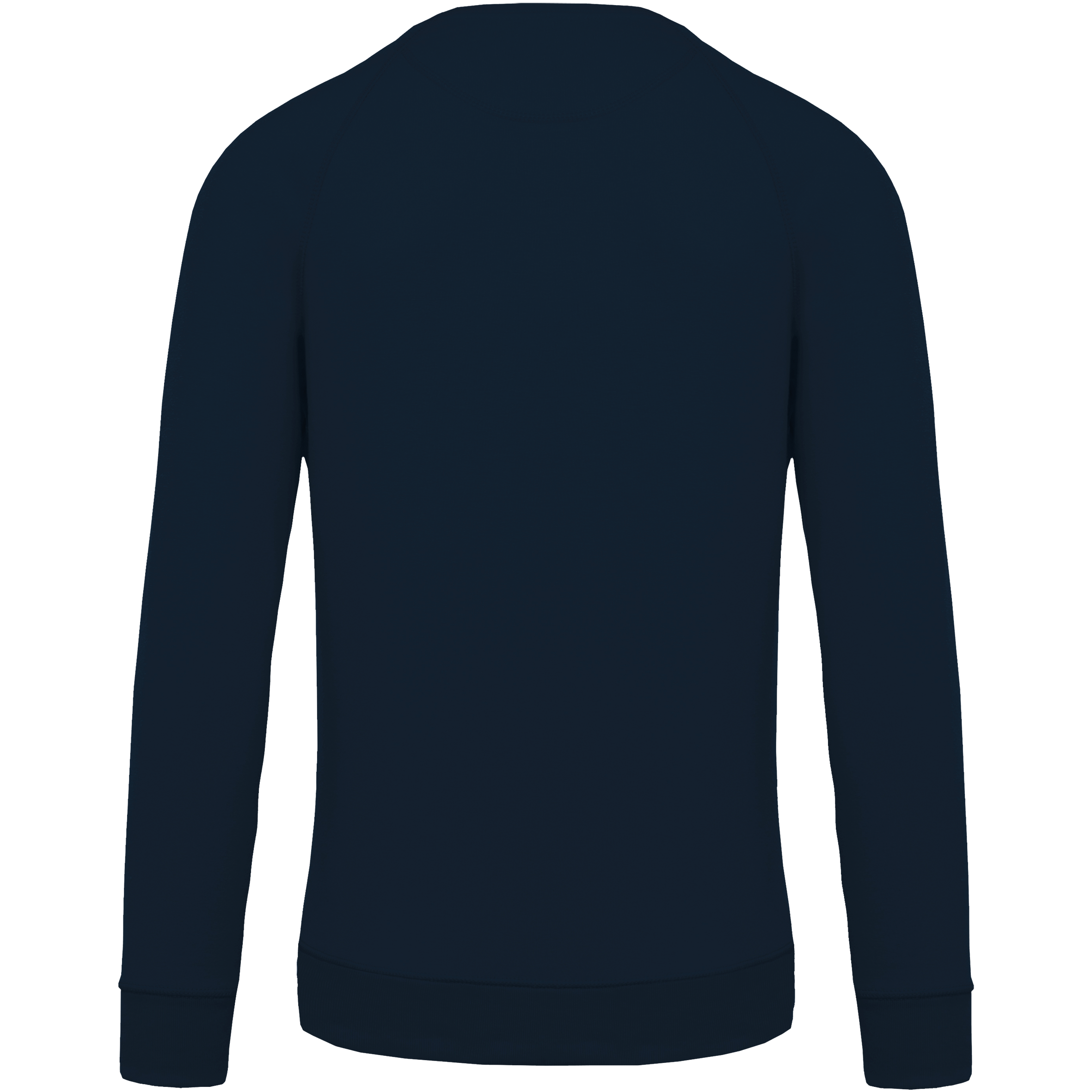 Men's Organic Cotton Crew Neck Raglan Sleeve Sweatshirt