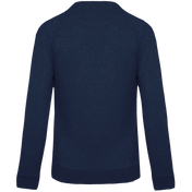 Heren Sweatshirt van Biologisch Katoen met Ronde Hals en Raglanmouwen - K480