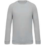 Heren Sweatshirt van Biologisch Katoen met Ronde Hals en Raglanmouwen - K480