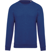 Heren Sweatshirt van Biologisch Katoen met Ronde Hals en Raglanmouwen - K480