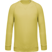 Heren Sweatshirt van Biologisch Katoen met Ronde Hals en Raglanmouwen - K480