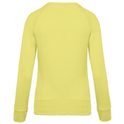 Dames Organisch Katoenen Crew Neck Raglanmouw Sweatshirt - K481