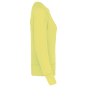 Dames Organisch Katoenen Crew Neck Raglanmouw Sweatshirt - K481