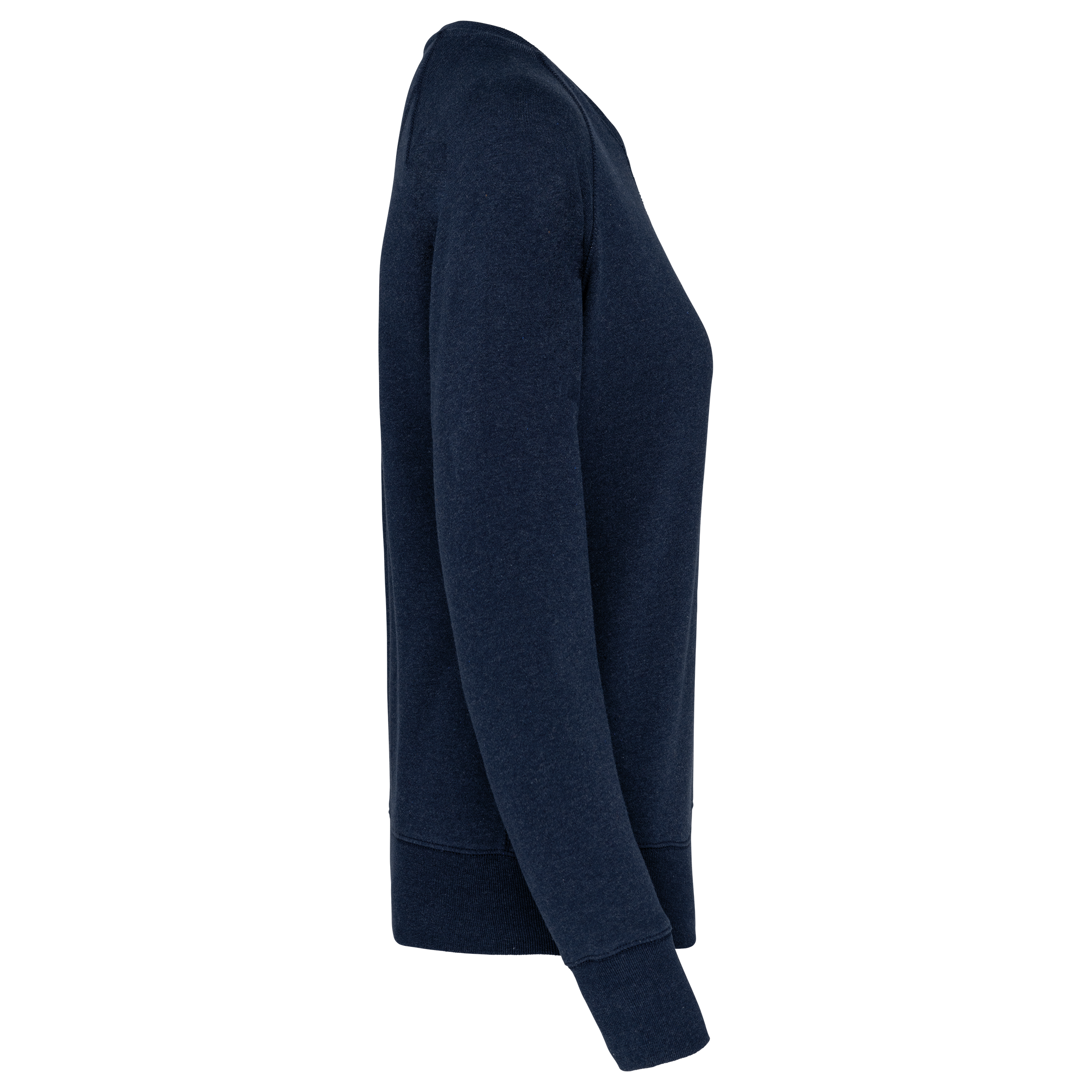 Dames Organisch Katoenen Crew Neck Raglanmouw Sweatshirt - K481