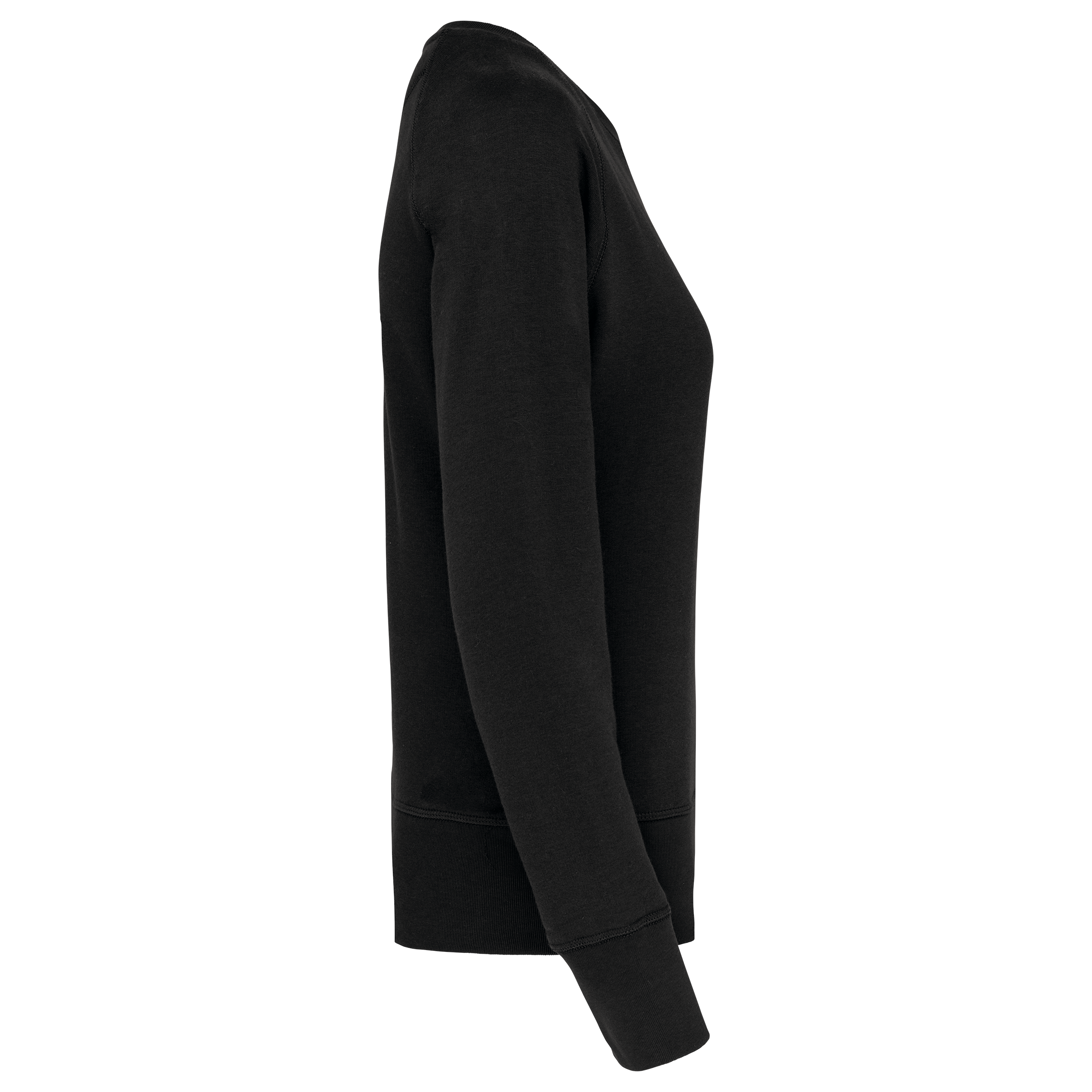 Dames Organisch Katoenen Crew Neck Raglanmouw Sweatshirt - K481