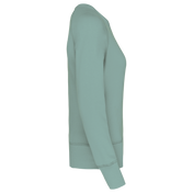 Dames Organisch Katoenen Crew Neck Raglanmouw Sweatshirt - K481