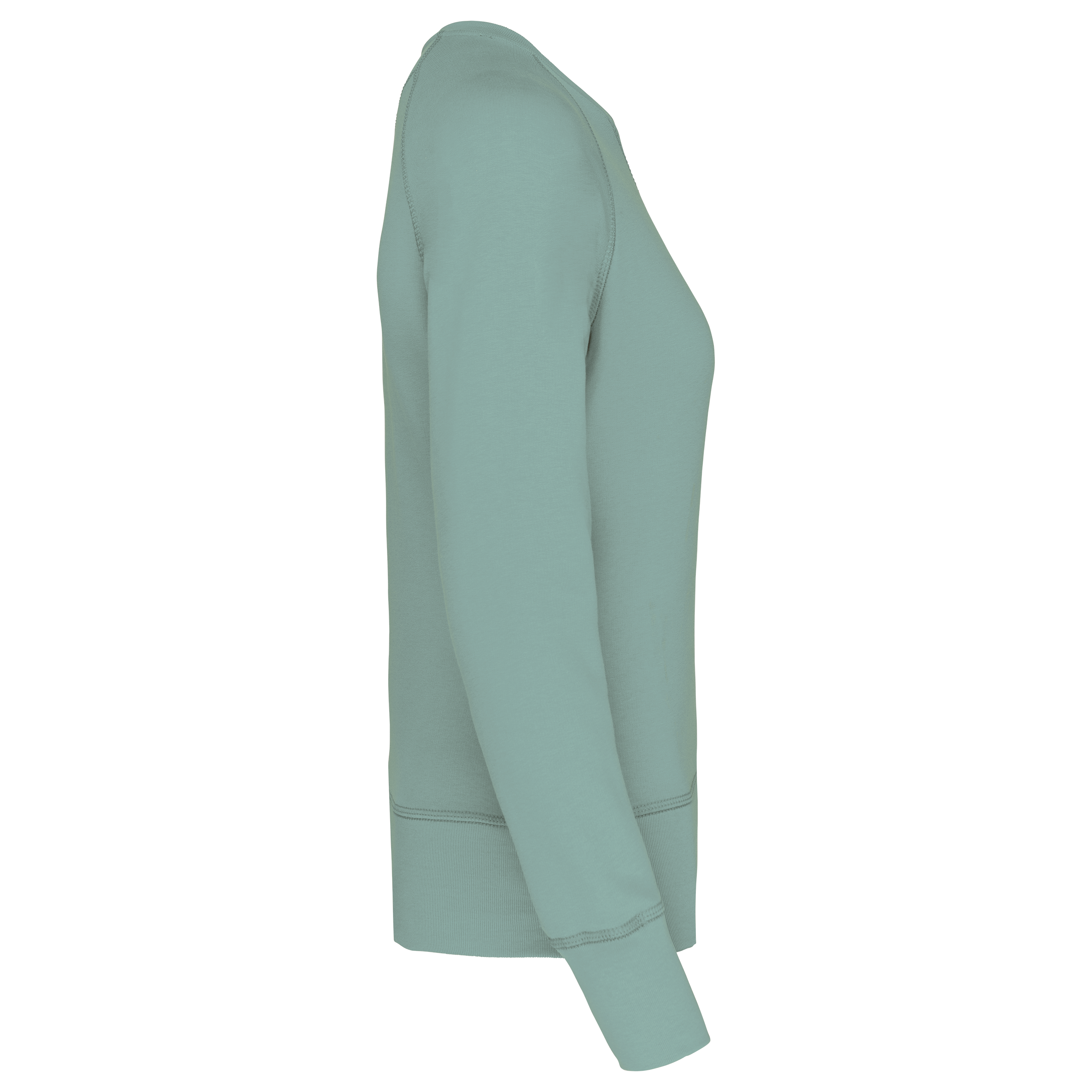 Dames Organisch Katoenen Crew Neck Raglanmouw Sweatshirt - K481