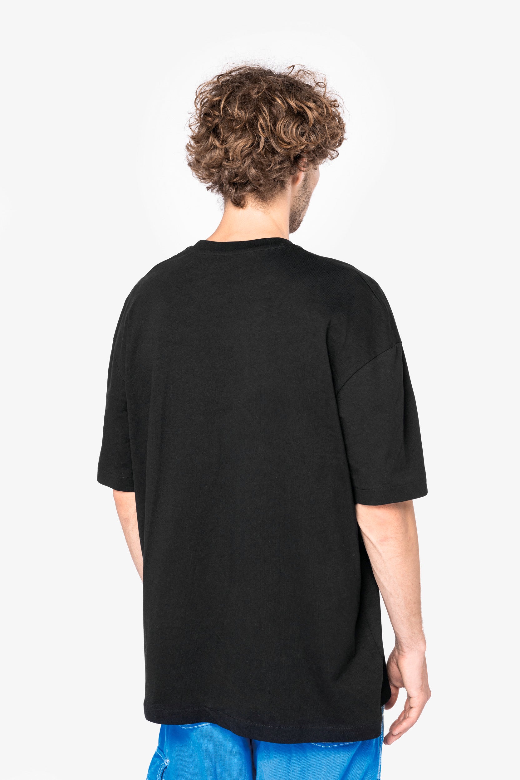 Heren oversized T-shirt van biologisch katoen - 220gr - NS332