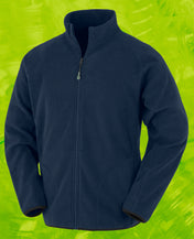 Chaqueta de micropolar en poliéster reciclado con cremallera completa | R907X