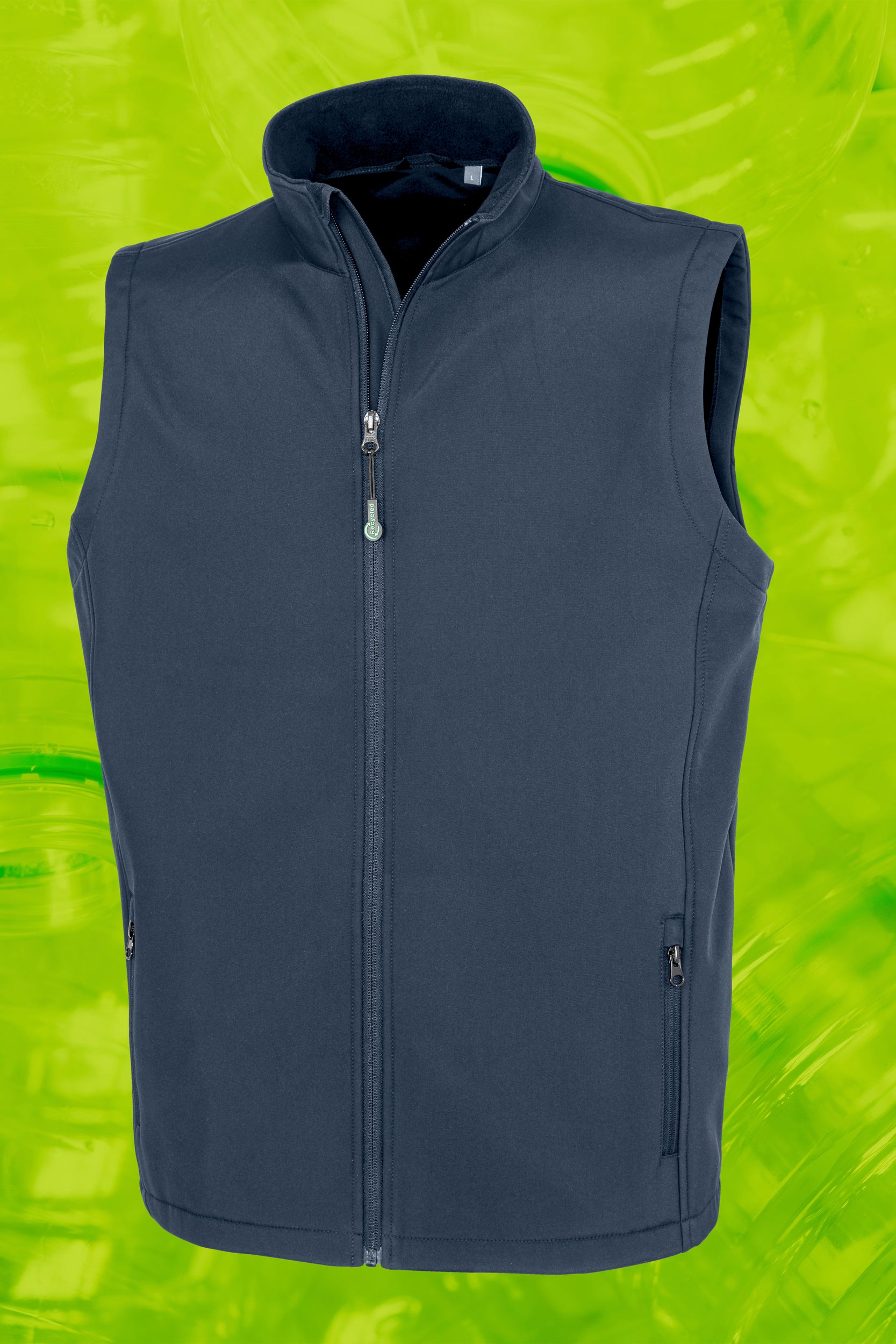 Chaleco softshell para hombre en poliéster reciclado | R902M