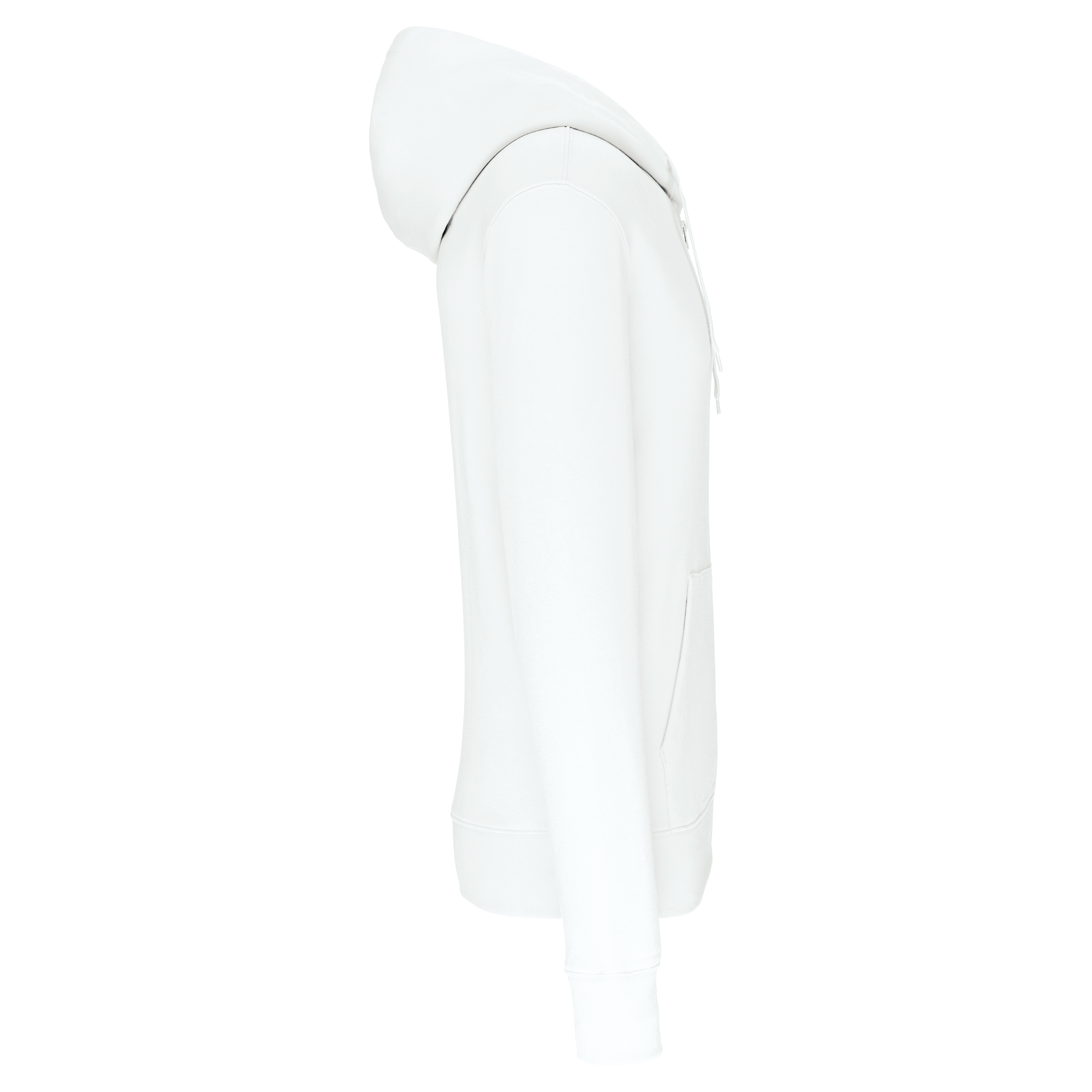 Heren Milieuvriendelijke Hoodie met Rits - 280 g/m² - K4030