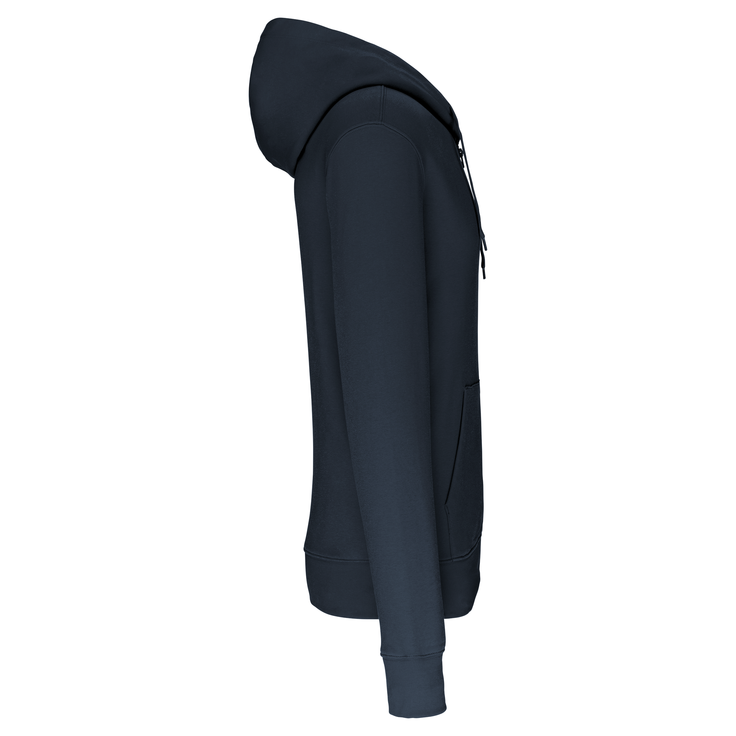 Heren Milieuvriendelijke Hoodie met Rits - 280 g/m² - K4030