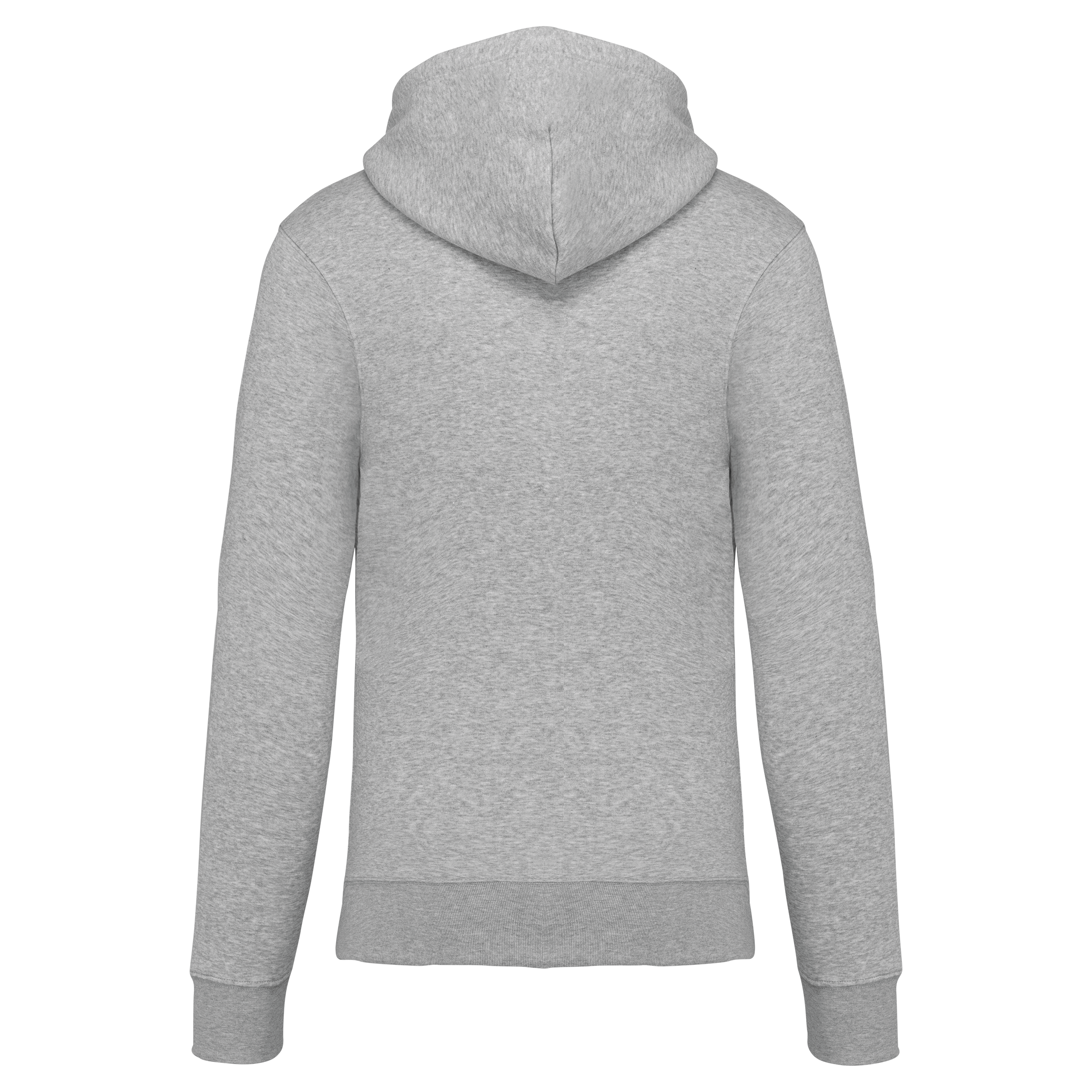 Heren Milieuvriendelijke Hoodie met Rits - 280 g/m² - K4030