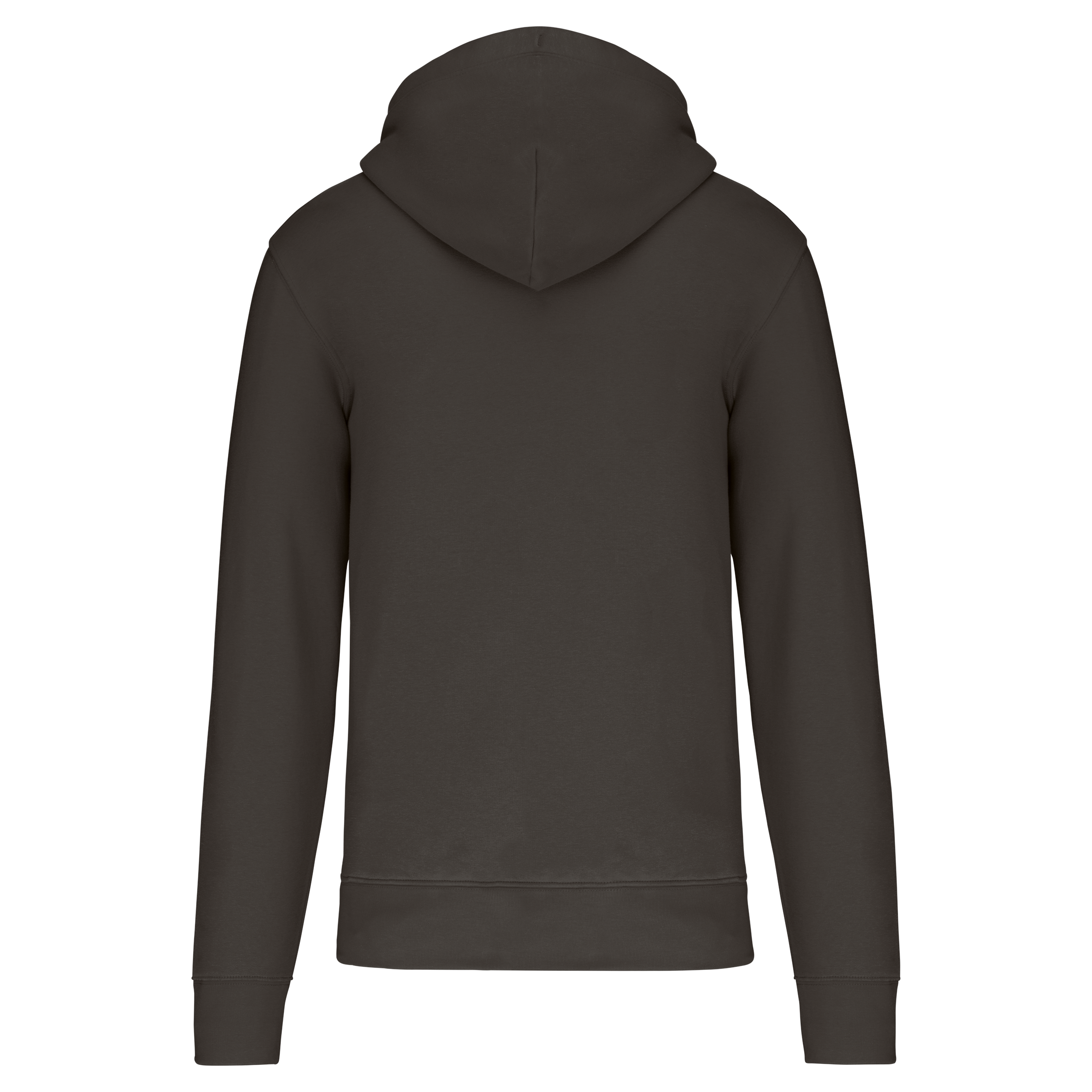 Heren Milieuvriendelijke Hoodie met Rits - 280 g/m² - K4030