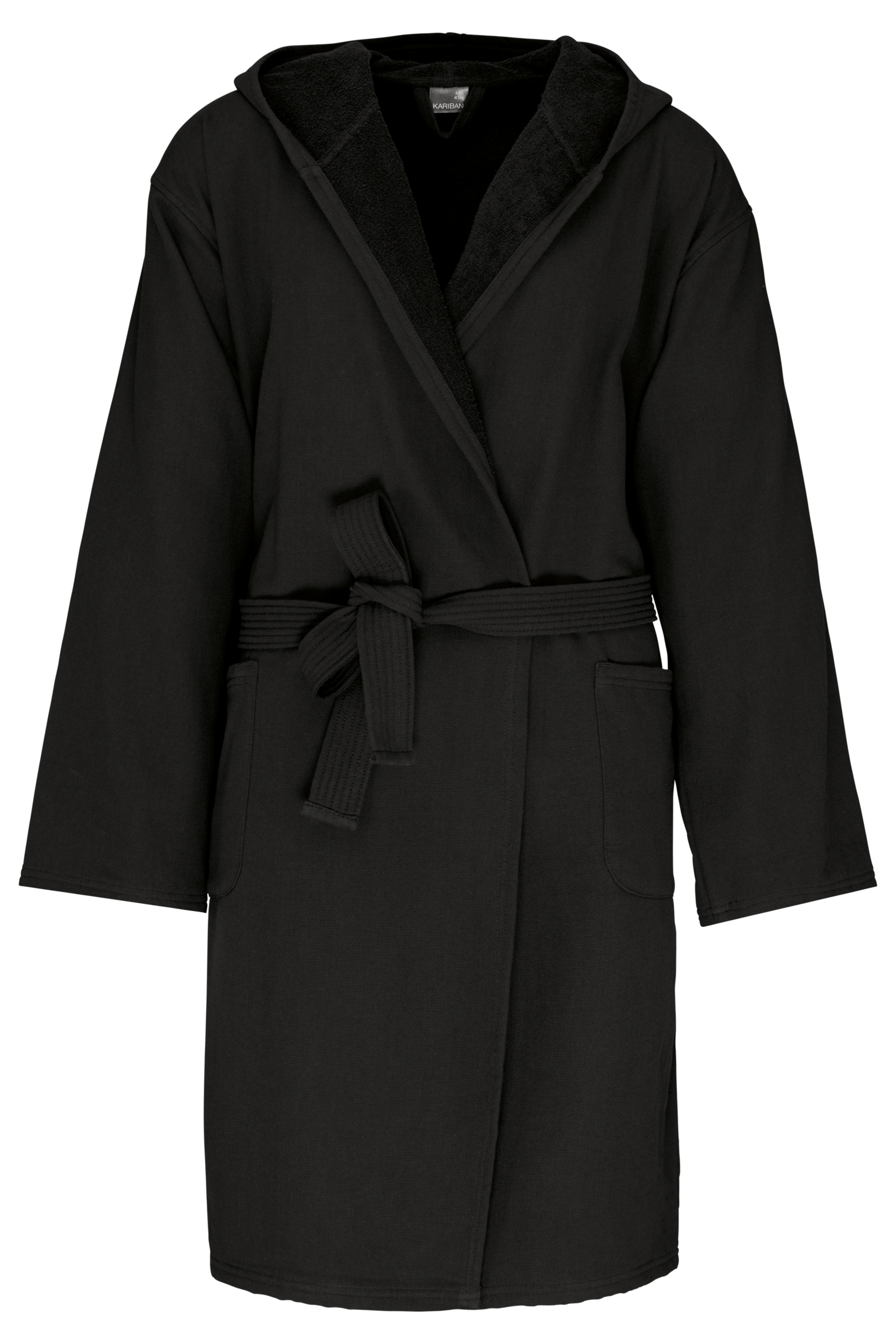 Unisex Organische Badjas met Capuchon - 270 g/m² - K140