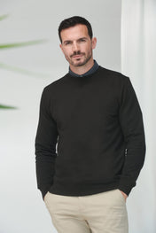 Unisex-Sweatshirt aus regenerierter Baumwolle und recyceltem Polyester | H840