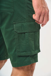 Men's Eco-friendly Multipocket Bermuda Shorts - WK713