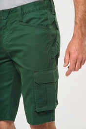 Men's Eco-friendly Multipocket Bermuda Shorts - WK713